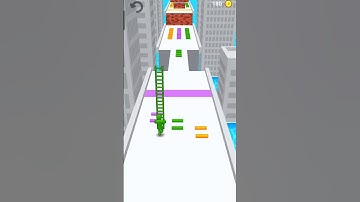 Ladder Master 🪜🔥 Pt-6 | Fun & Satisfying Climbing Game #shorts