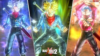 Dbxv2 Future Trunks Mod Pack Gameplay New Movesets & Transformation