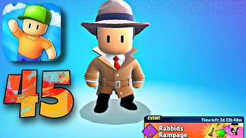 Stumble Guys - Rabbids Rampage - Gameplay Walkthrough (Part 45) [iOS,Android]