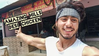 Desi chicken|| Amazing hills||vlog 3|| Rabbit's kitchen on journey||