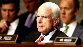 John McCain receives warm welcome home