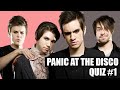 Panic At The Disco Music Quiz - Tough Fan Challenge