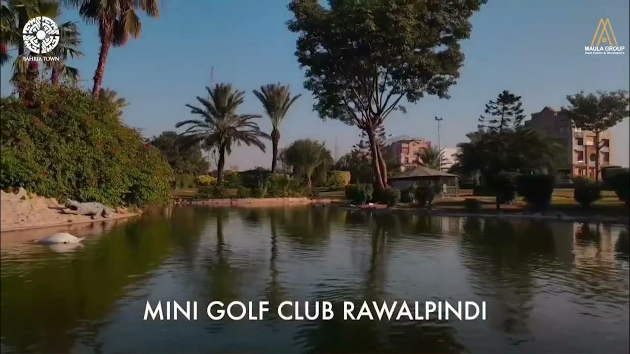 The stately Mini Golf Club perfectly complements Bahria Town Rawalpindi