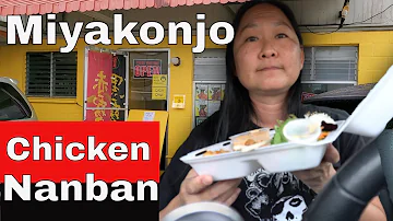 Miyakonjo | Chicken Nanban | Spicy Pork Bento