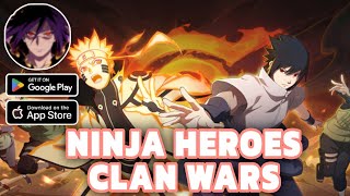 Ninja Heroes: Clan Wars Gameplay Android IOS - Official Launch. screenshot 4
