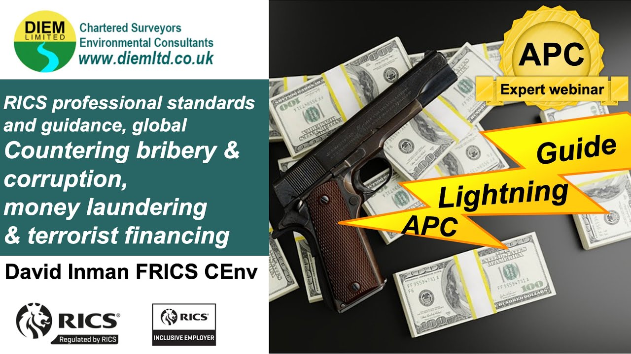 RICS professional standards Countering bribery & corruption, money