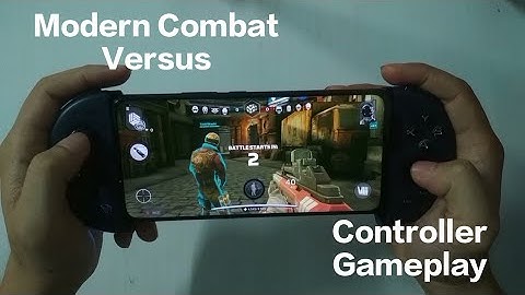 Play Modern Combat Versus with Controller | Wee 2T Controller | Gyro Aiming | HandCam