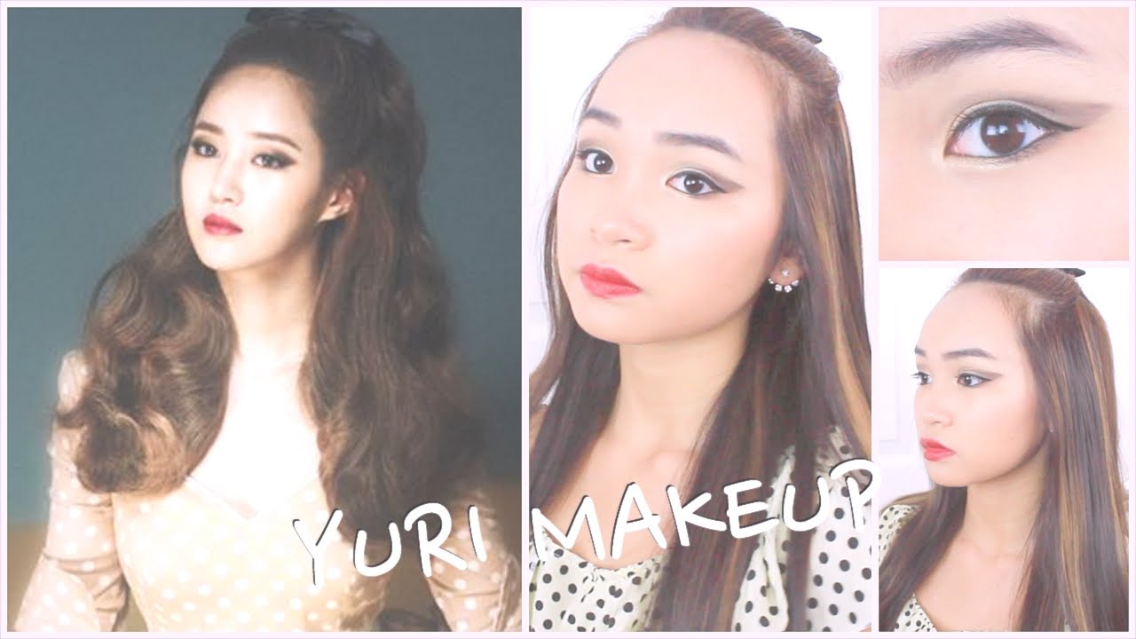 Girls Generation LION HEART YURI Inspired KPOP Makeup Tutorial