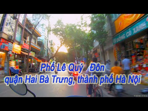 Phố Lê Quý Đôn, quận Hai Bà Trưng, thành phố Hà Nội