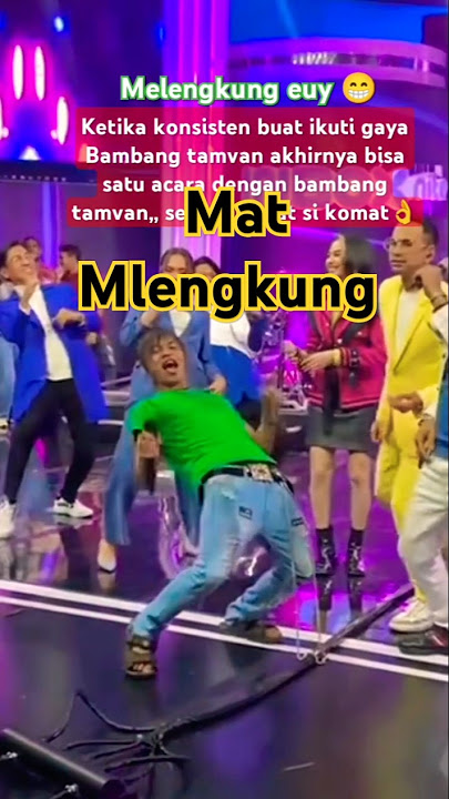 Gaya melengkung khas si komat𤣠#funny #gudanghiburan #sikomat #kangenband #trending