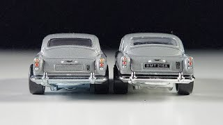 Hot Wheels Mainline Review: Aston Martin 1963 DB5 | Quick Comparison | Mainline and Premium Versions Aston Martin Db5 Wheels
