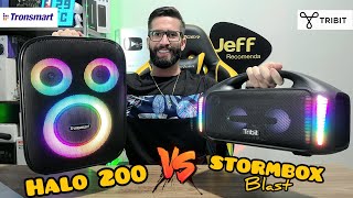 Tronsmart HALO 200 Vs TRIBIT STORMBOX BLAST: Qual Caixa de som levou a MELHOR? (Comparativo)