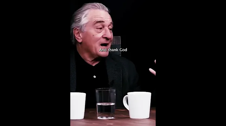 Stay humble - Robert De Niro