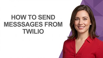 How to Send Messsages From Twilio - AshleyHowTo