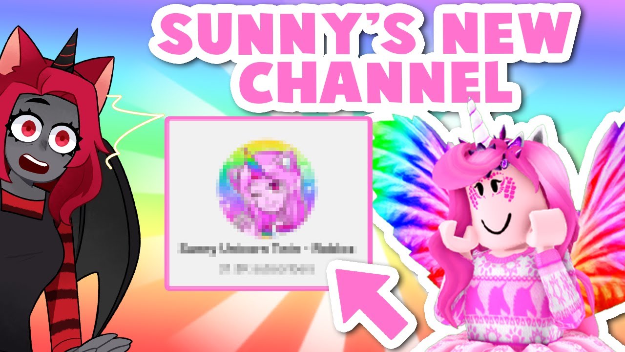 Does My Twin Sister Sunny Have A Youtube Channel Roblox Youtube - sunny unicorn twins roblox avatar