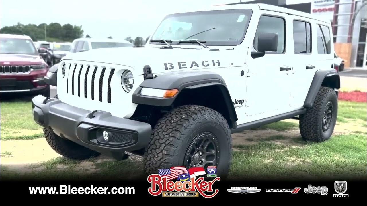 2022 Jeep Wrangler Unlimited - Beach Edition - YouTube