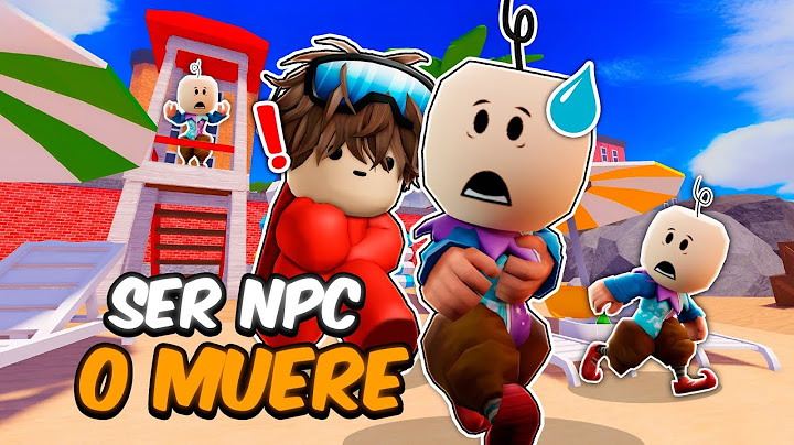 TENEMOS que SIMULAR ser un NPC en ROBLOX!!