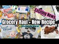 Weekly grocery haul  meal plan  we finally did it  new recipe walmarthaul