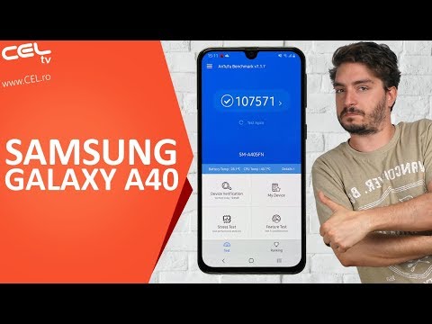 Samsung Galaxy A40 | Un telefon compact bun la toate | Unboxing & Review CEL.ro