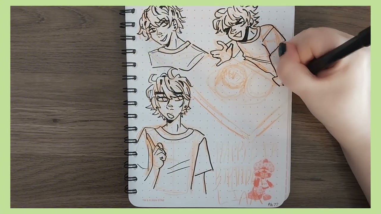 Draw with me! | My OC Liam's Birthday 🎂 | 