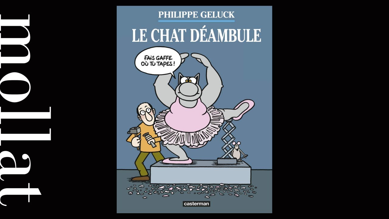 Philippe Geluck Exposition Le Chat Deambule Youtube