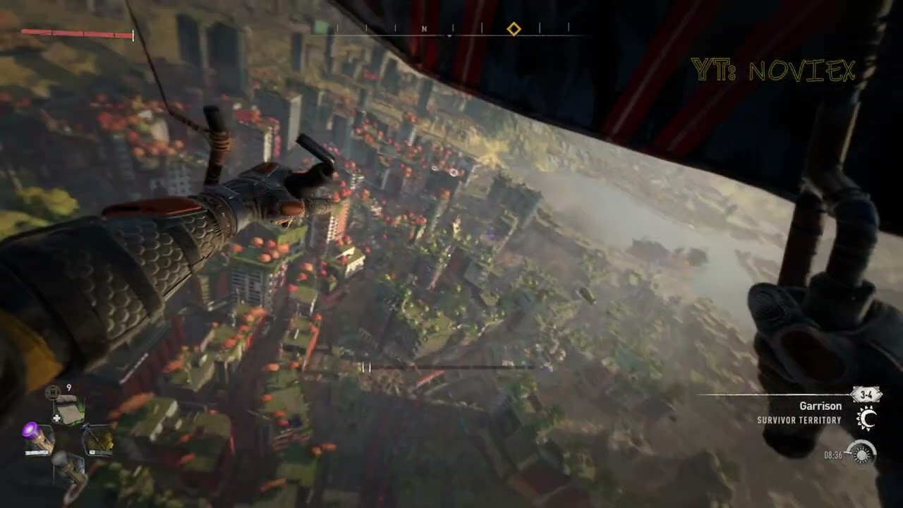 Dying Light 2 - What Happens If You Run Out Of Stamina While Paragliding From Very HIGH?