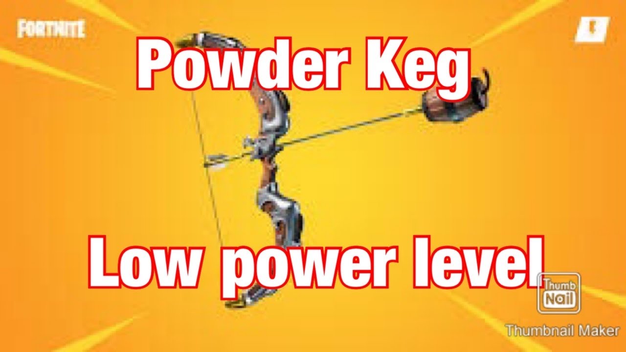 Should You Get The POWDER KEG BOW If Your Low Power Level
