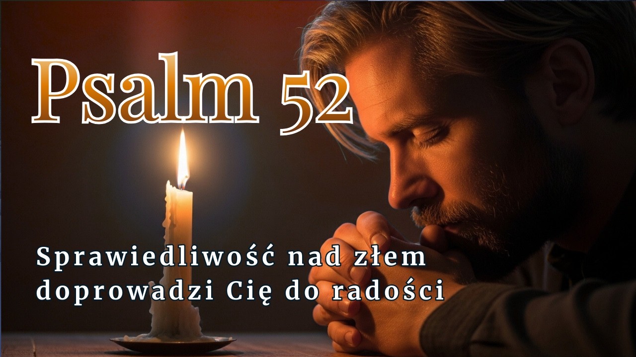 Psalm  52 - Sprawiedliwość nad złem doprowadzi Cię do radości | 432 Hz
