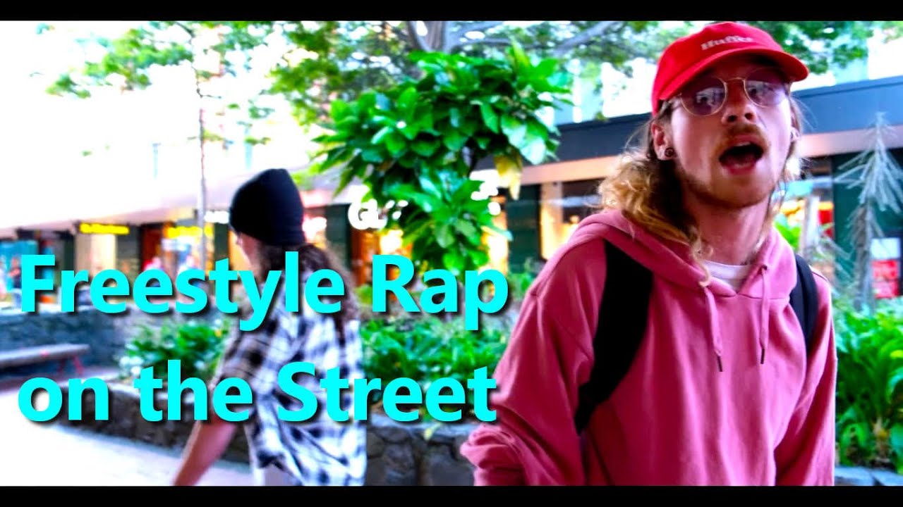 Freestyle Rap on the Streets of Wellington New Zealand - YouTube