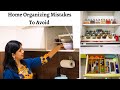 11 Home Organizing Mistakes To Avoid | Sustainable Home Organization Tips