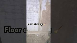 Cleaning Of Floor