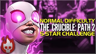 ACT 7 - The Crucible -Path 02- 5 Star Champs Only - Normal Difficulty- Gwenmaster