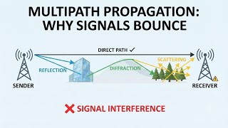 Multipath Propagation | How Wireless Signals Bounce & Fail | Computer Networks