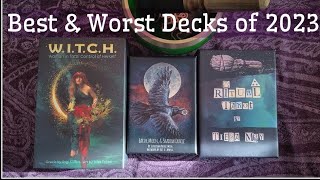 Best & Worst Decks That I Worked With in 2023
Best & Worst Decks That I Worked With in 2023 Best & Worst Decks That I Worked With in 2023
