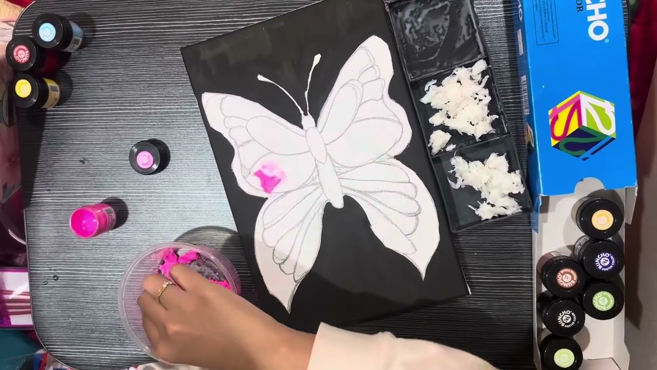 Tissue Art Butterfly 