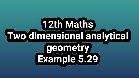 12th Maths example 5.29