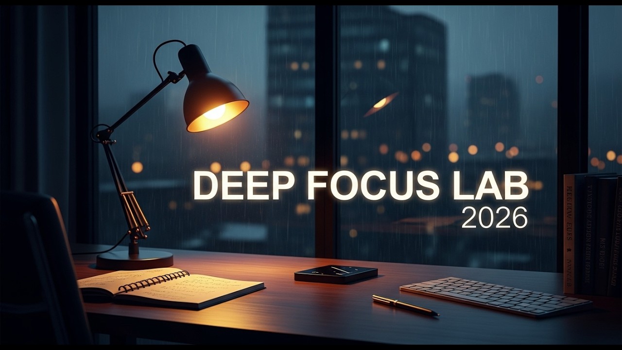 Deep Focus Music for Work & Study: Midnight Deadline Focus