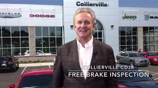 Get your FREE BRAKE INSPECTION at Collierville Chrysler Dodge Jeep Ram Near Memphis, TN