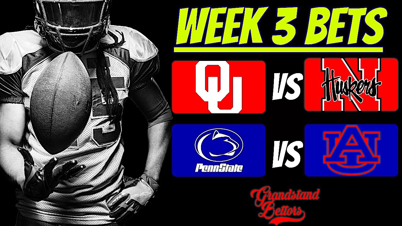 Top 3 College Football Picks | Week 3 - YouTube