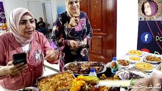لقاء_اليوتيوبرات  تجمع  الشيفات  فطار جماعي في جريدة عالم النجوم  شيف چيهان-chefGiGi