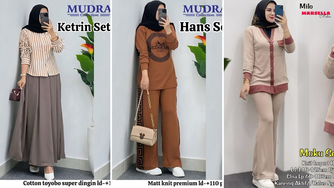 30+ BAJU SETELAN ONE SET SIMPLE MODEL TERBARU DAN KEKINIAN / Part 7