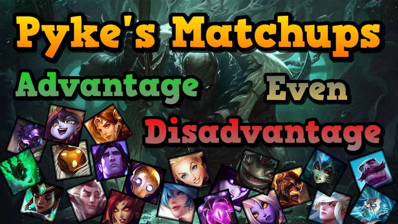 PYKE SUPPORT MATCHUPS - How Good Pyke Will Be VS Other Supports - YouTube
