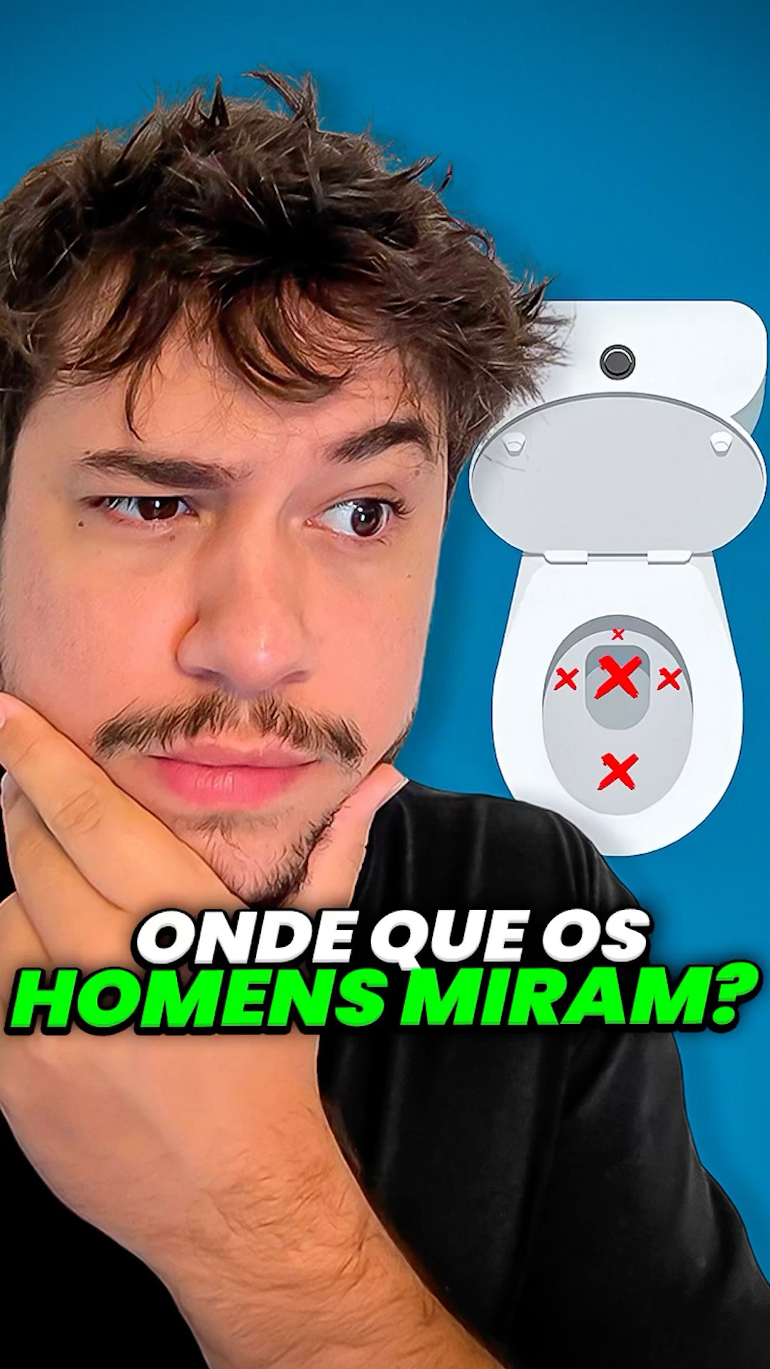 onde os homens miram... #livedobrino #humor #MundinhoBrino
