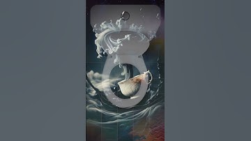 Trippy Toilet Flush | Surreal Psychedelic Fantasy Art Visuals