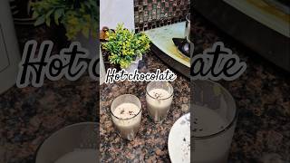 Hot chocolate recipe. #shorts #trending #ytshorts #hotchocolate #chocolate #hotdrink