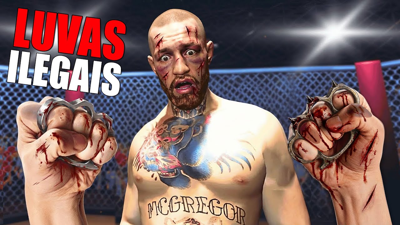 Luta de BOXE… mas usei LUVAS ILEGAIS