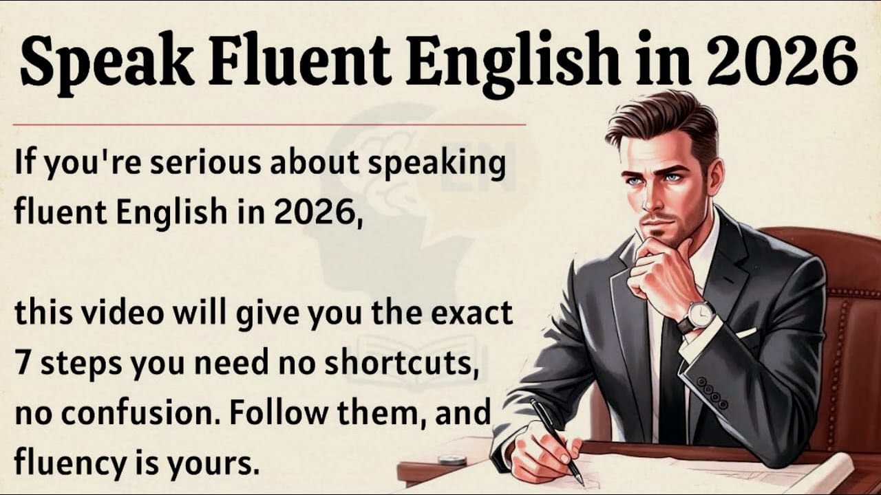 How to Speak English Fluently in 2026 || Graded Reader || Improve Your English Fluency ✅