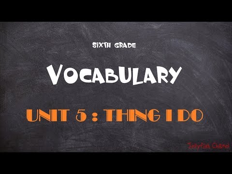 Học tốt tiếng Anh lớp 6 - Unit 5 Thing I do