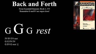 Back and Forth #55 from Essential Elements for Strings