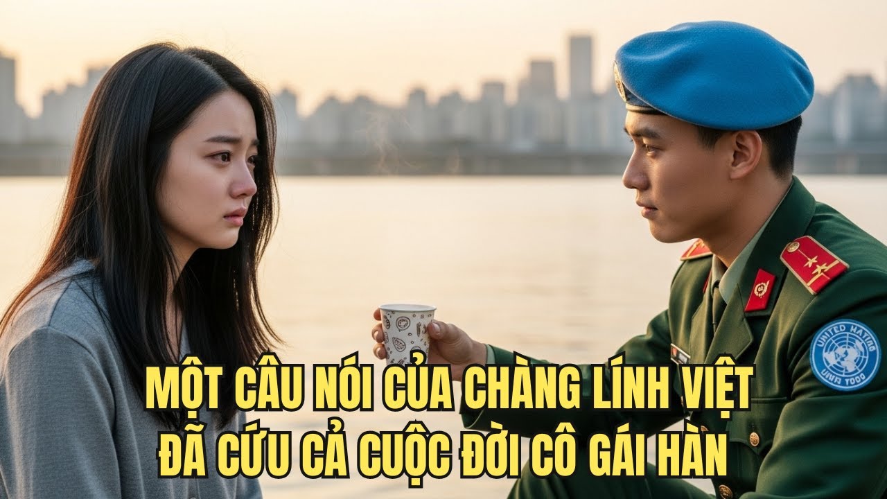 Cô Gái Hàn Muốn Từ Bỏ Cuộc Đời — Nhưng Một Người Lính Việt Đã Khiến Cô Thay Đổi Mọi Thứ